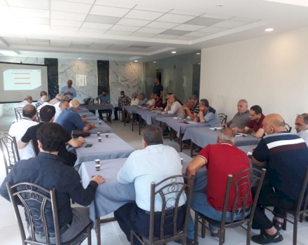 ورشة عمل تعريفية لأعضاء بالتريد واتحاد الصناعات / غزة عن منح برنامج تصدير الموجهه لزيادة وتطوير الصادرات