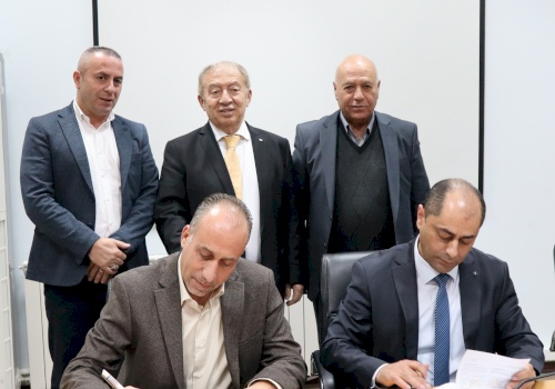 Tasdeer Signs a new agreement with the Palestinian Union of Stone & Marble.